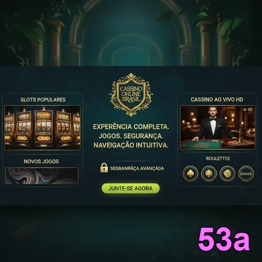 Tela de login seguro no 53a com suporte ao usuário