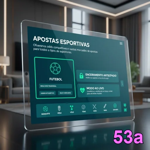 Use o app 53a para entrar com mais controle